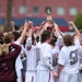 The Bulldogs celebrate their newest UMLC victory.