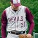 NJIBL Cover Boy, Frank Biskup, piles up 12 K's over 10 innings. 