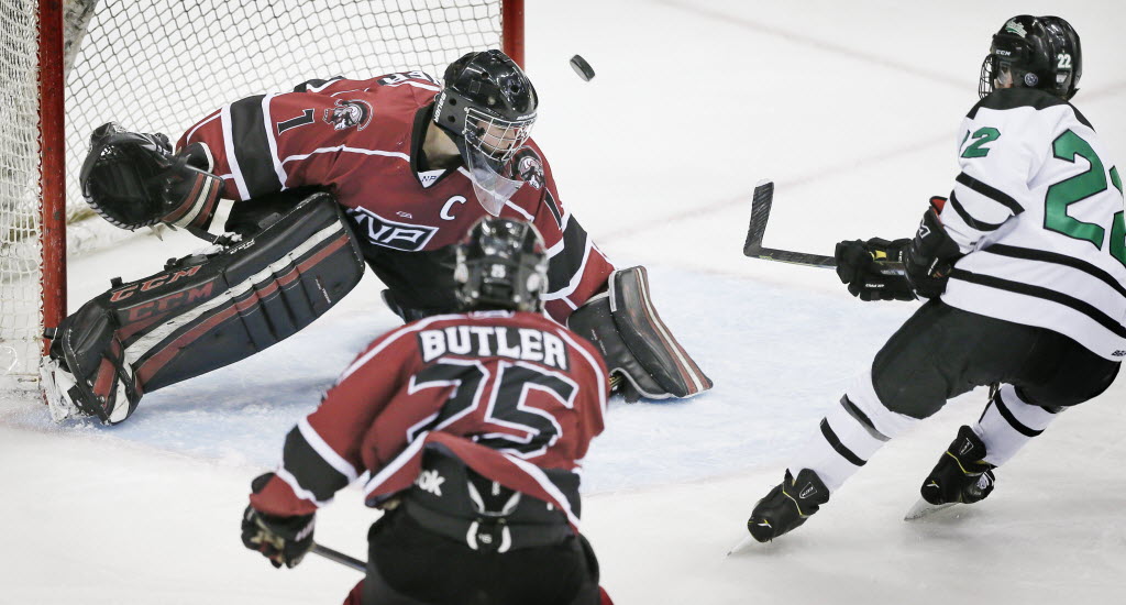 MN H.S.: 1A: Defending Champ East Grand Forks Blanks New Prague 4-0 MN H.S.: 1A: Defending Champ East Grand Forks Blanks New Prague 4-0