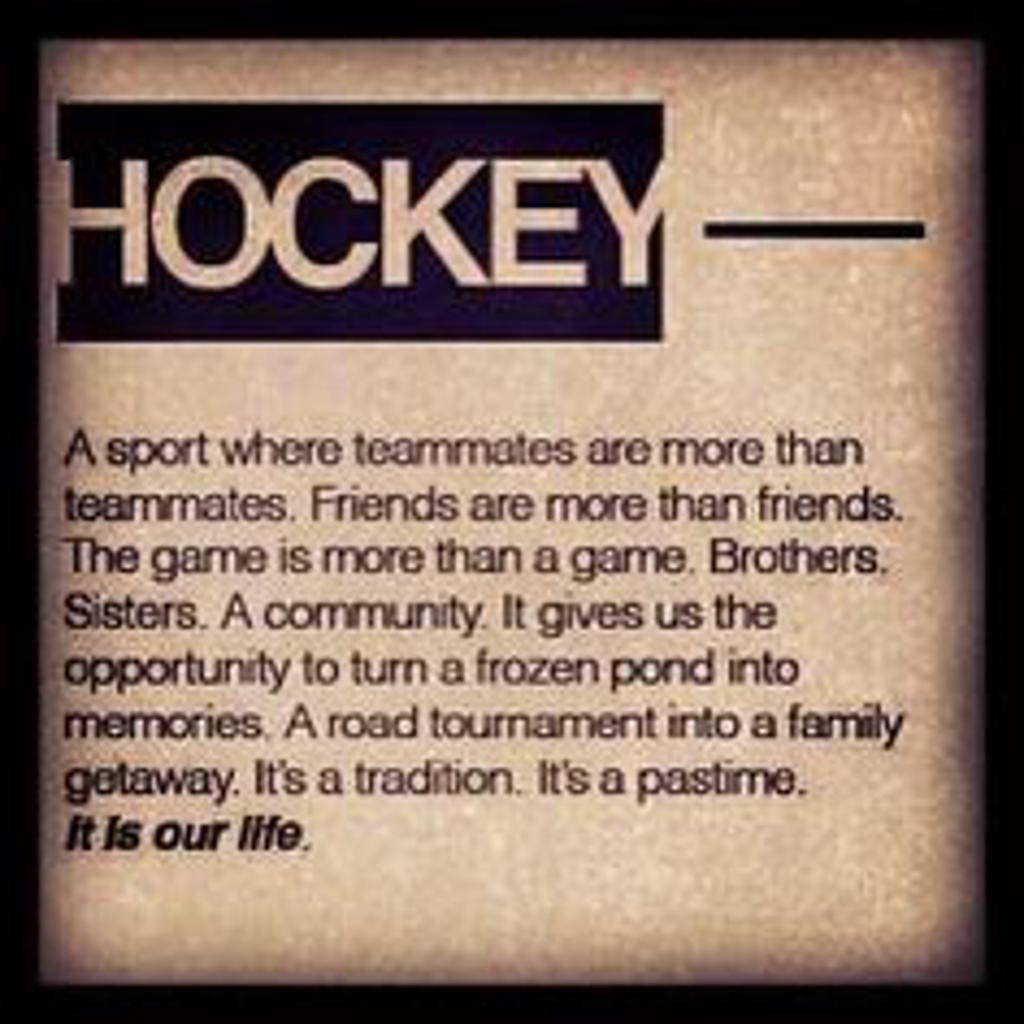Essay Writing About Hockey