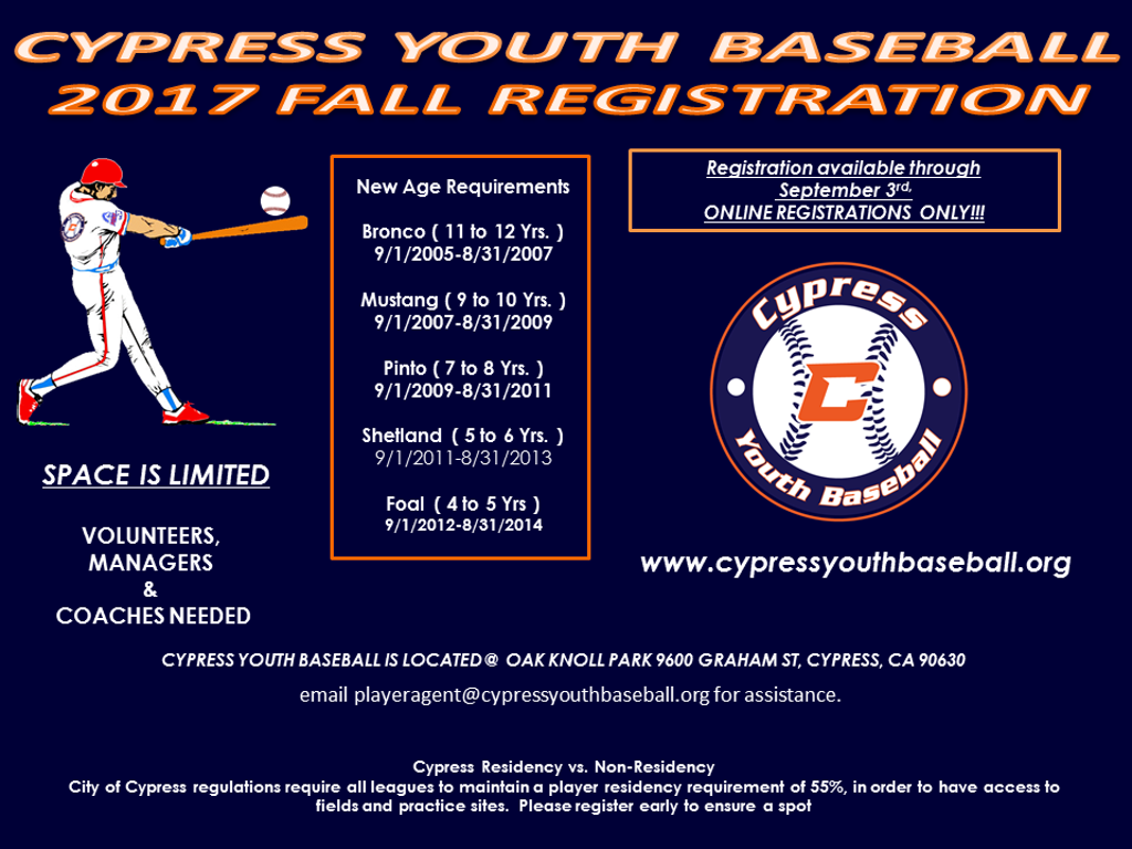 Cypress Youth Baseball