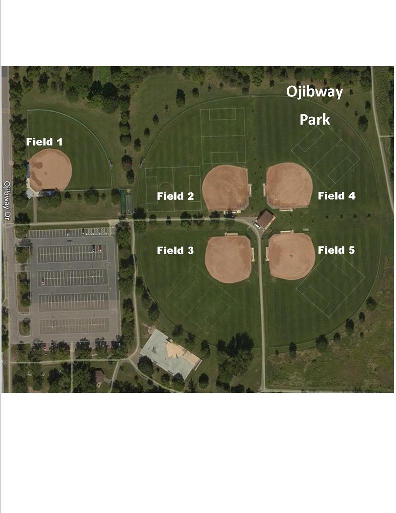 Bielenberg Sports Center Map Field Directions