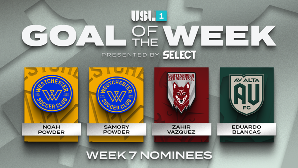 USL League One Goal of the Week – Week 7