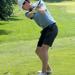 Luke Sunnarborg taking golf swing