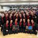 Hawkettes dance team at Sections
