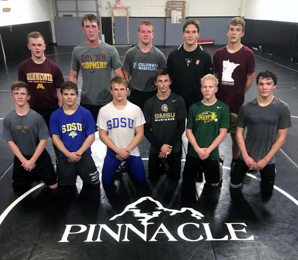 PINnacle Wrestlers Commitments include 12 Division 1 wrestlers, and 4 more D2,D3