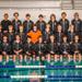 Minneapolis TMT Boys Swim Team pose for a team photo at the pool