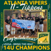 Atlanta Vipers Fastpitch Softball - Tippens - USSSA Champs - May 2024