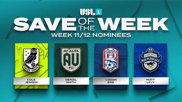 USL League One Save of the Week – Week 11/12