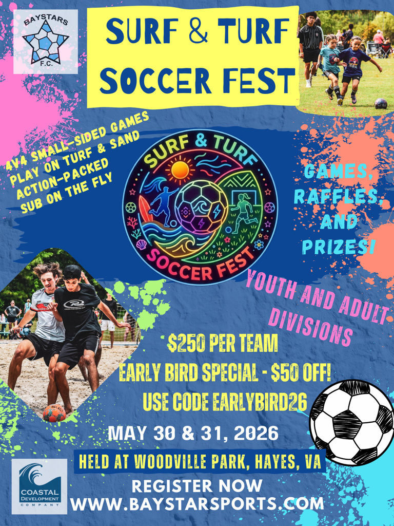 Baystars FC Surf & Turf Soccer Fest