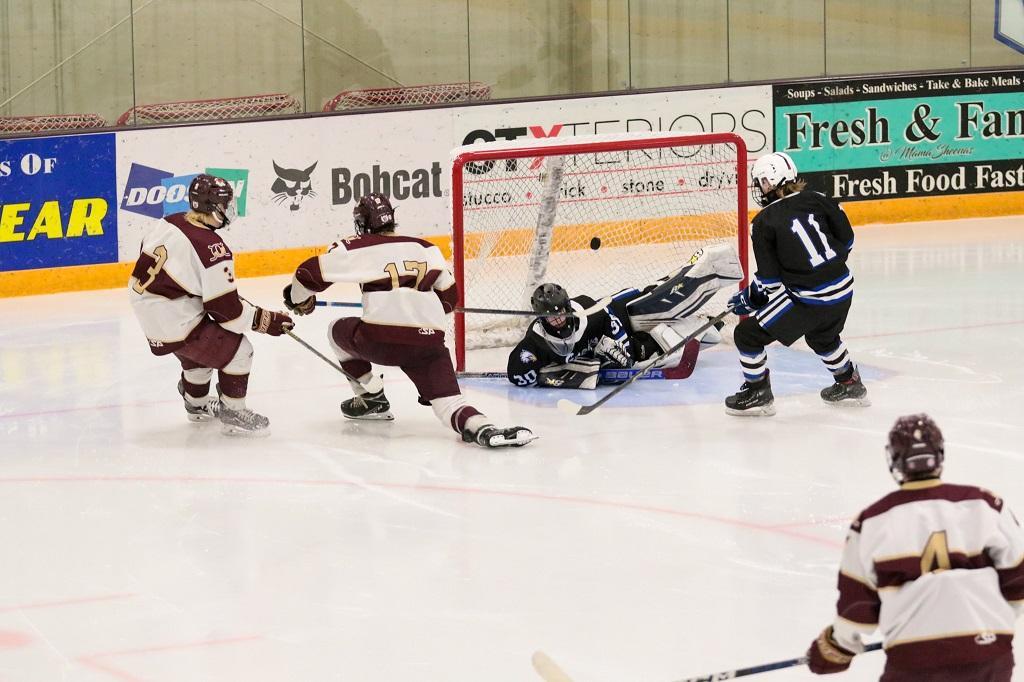 Brock Scheuerman Nets Hat Trick as Otters Top Becker/Big Lake 8-3