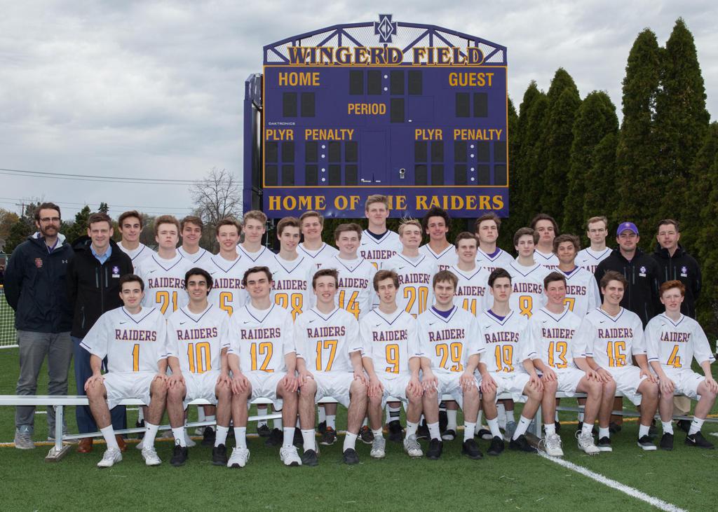 Boys Varsity Lacrosse Team 2017