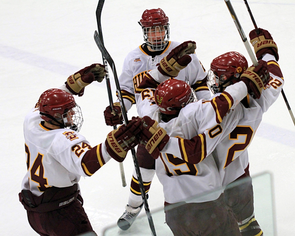 Duluth Denfeld vs. Virginia/Mountain IronBuhl Photos MN Boys' Hockey Hub High School Boys