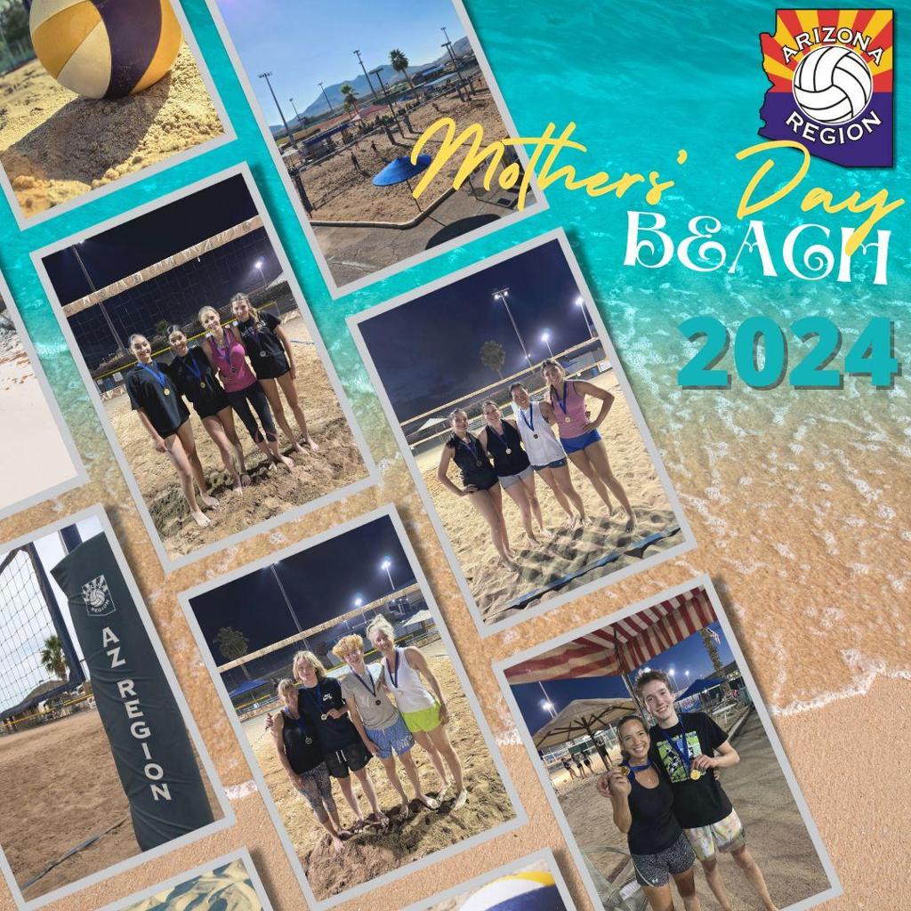 mother's day beach volleyball