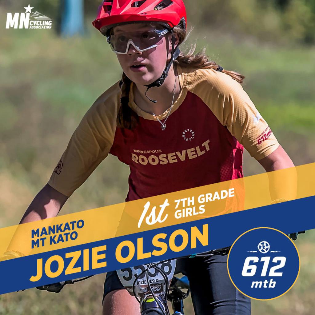 Graphic: Mankato MT Kato, 1st 7th grade Girls, Jozie Olson