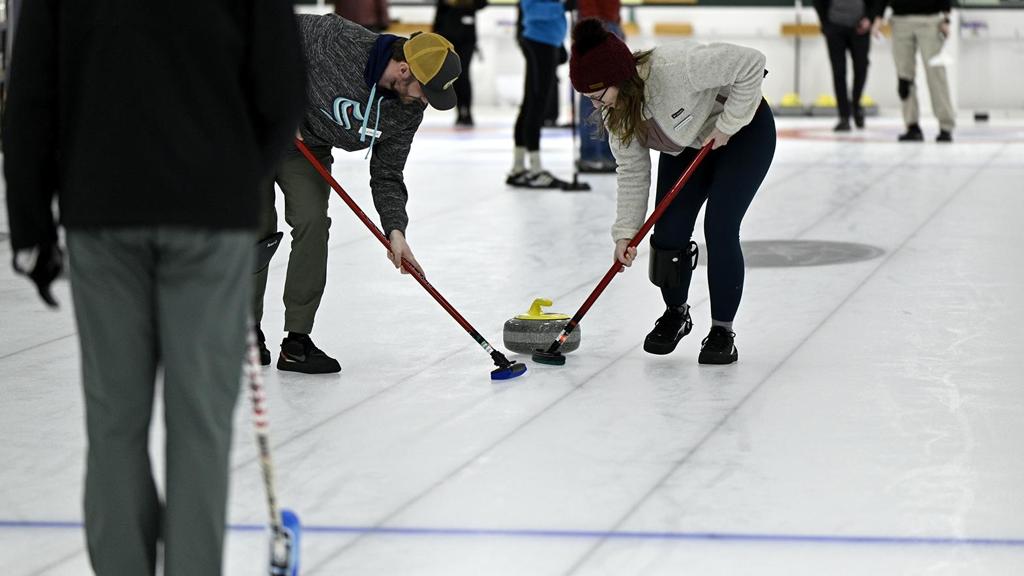 two sweepers in action