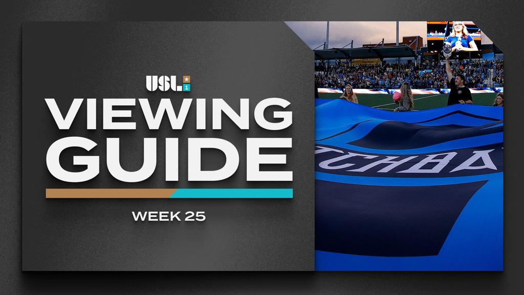 How to watch the USL Championship and USL League One in Week 26 | USL ...