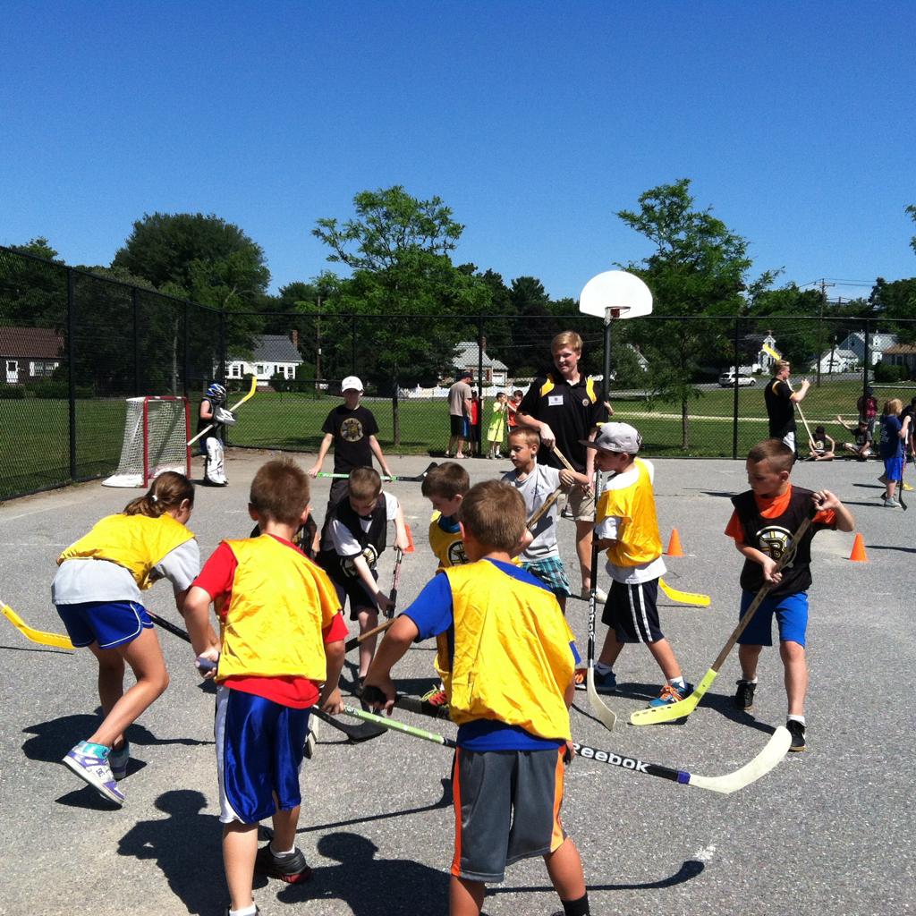 Stoneham Youth Hockey/Bruins Street Hockey Brigade Photos Massachusetts Hockey