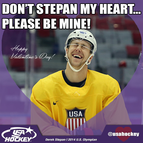 Derek Stepan; 2014 U.S. Olympian