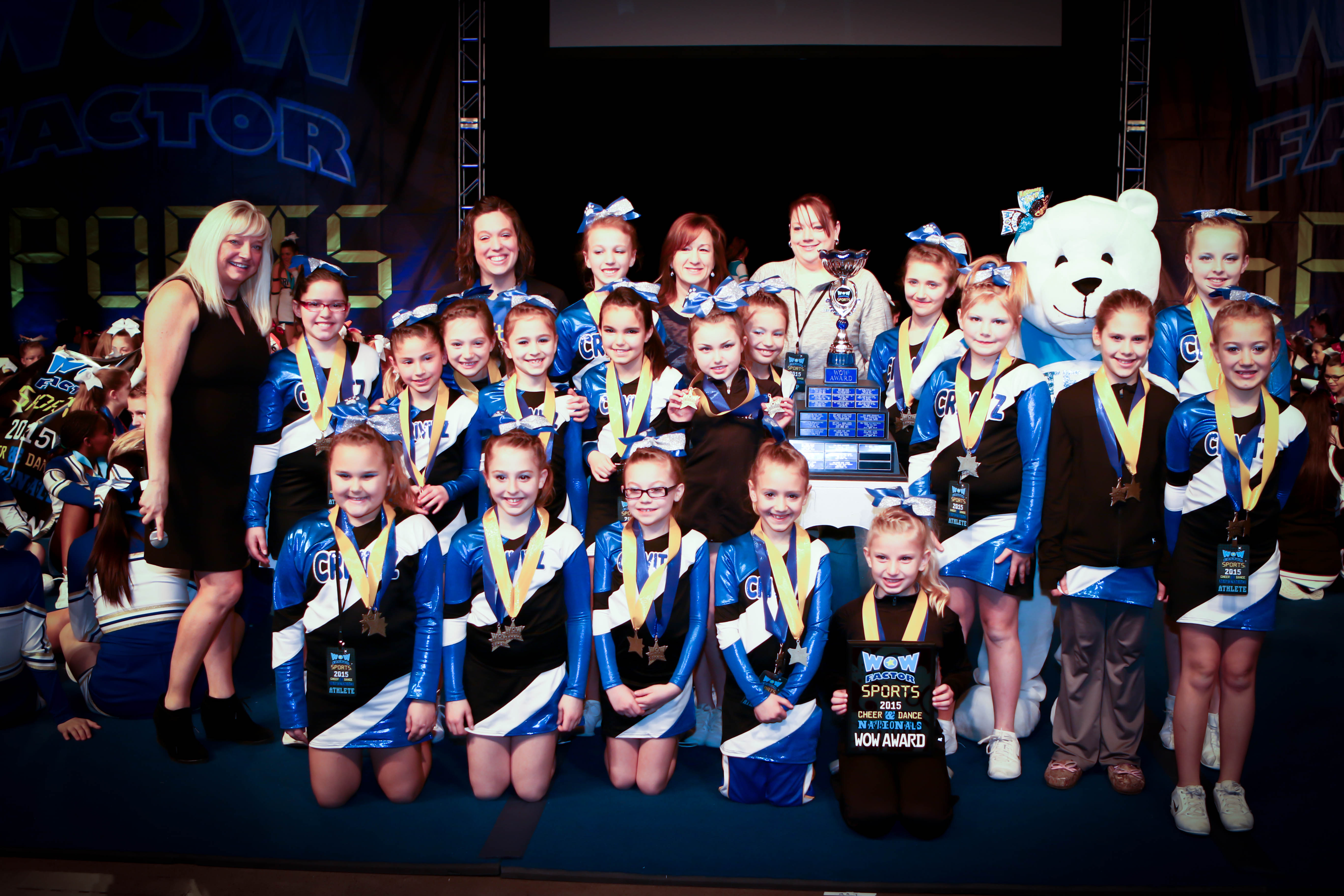 2015 WOW Factor Sports Cheer & Dance Nationals CHEER RESULTS