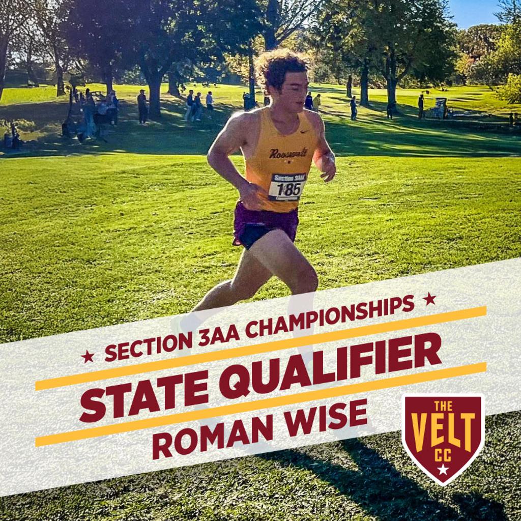 Graphic: Section 3AA Championships State Qualifer Roman Wise