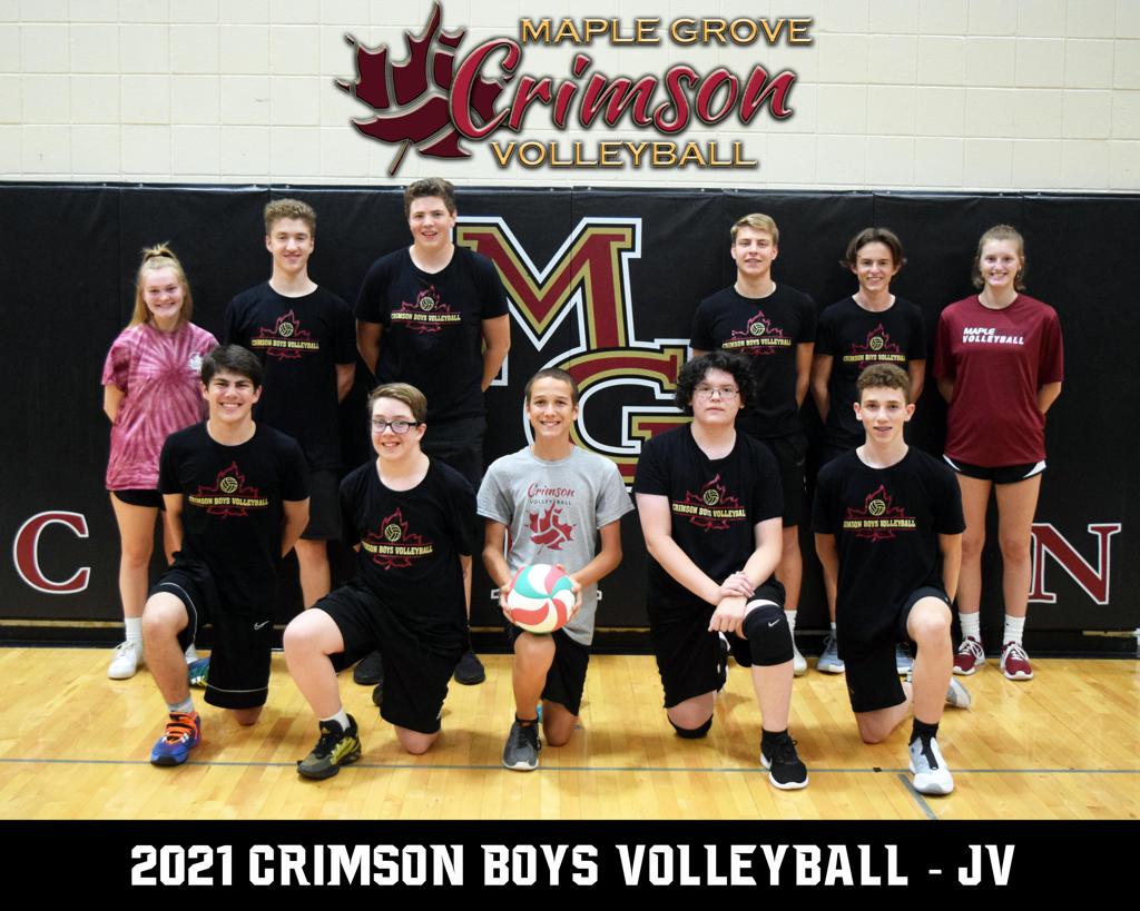 2021 Maple Grove High School Crimson Boys JV Volleyball 