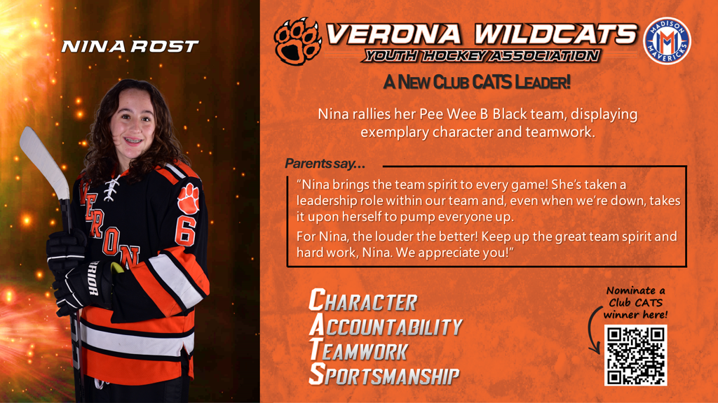 Nina Rost Club CATS Leader 18Jan2024