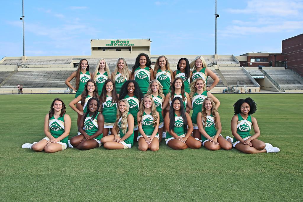 Varsity Football Sideline Cheerleading