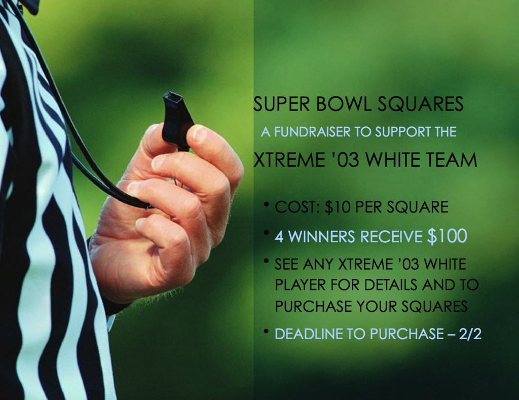 Super Bowl Squares