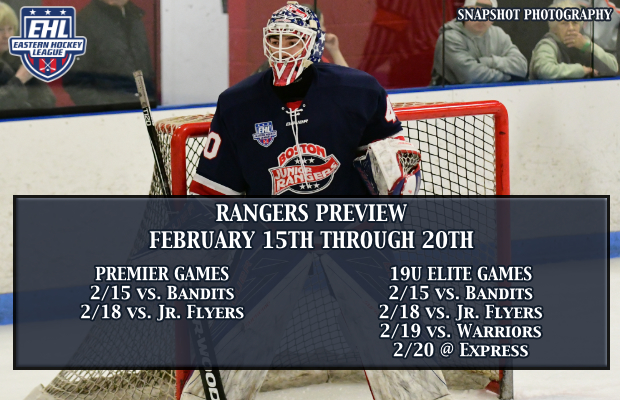 rangers preview february 15th through 20th jr flyers 19u elite