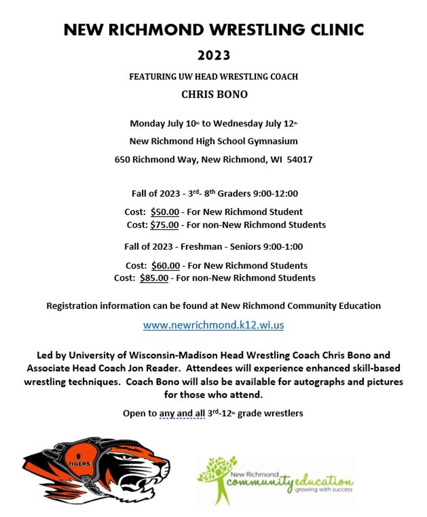 Chris Bono Clinic 2023