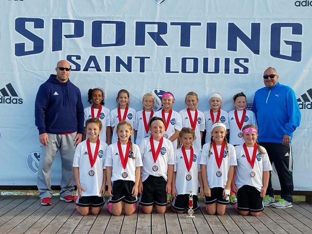 Sasa U11 Girls Blue Are Finalists At Sporting St Louis