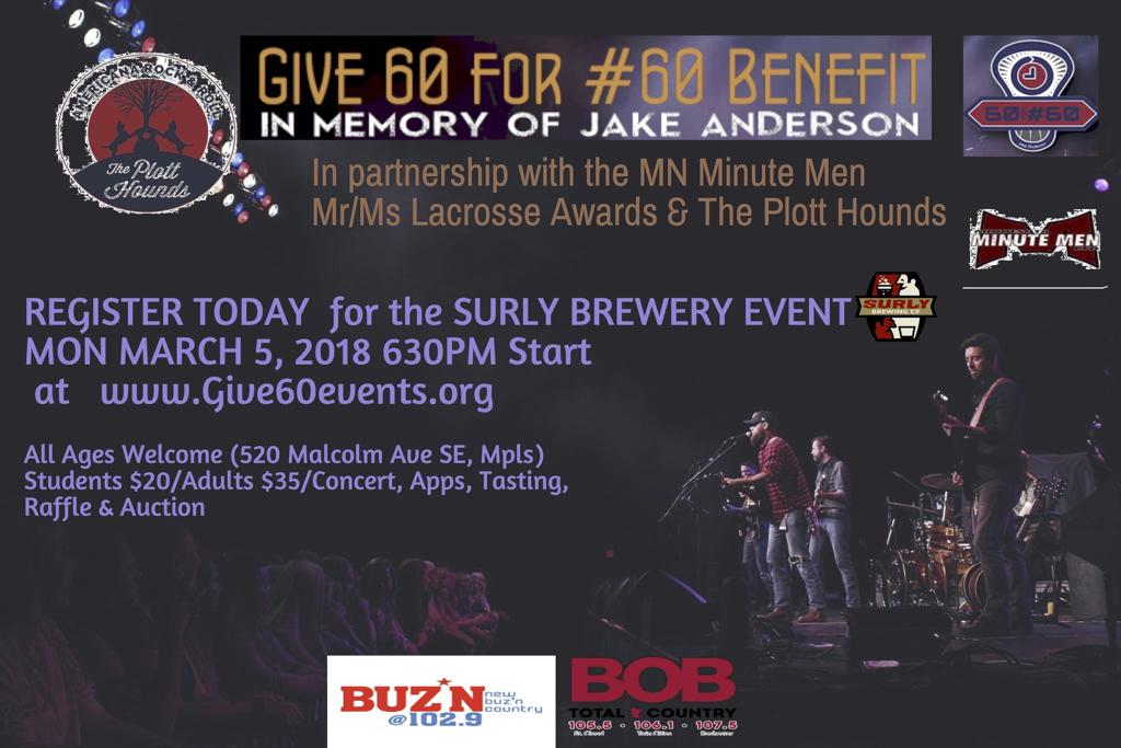 Minnesota Minute Men and Give 60 for #60 Fundraiser