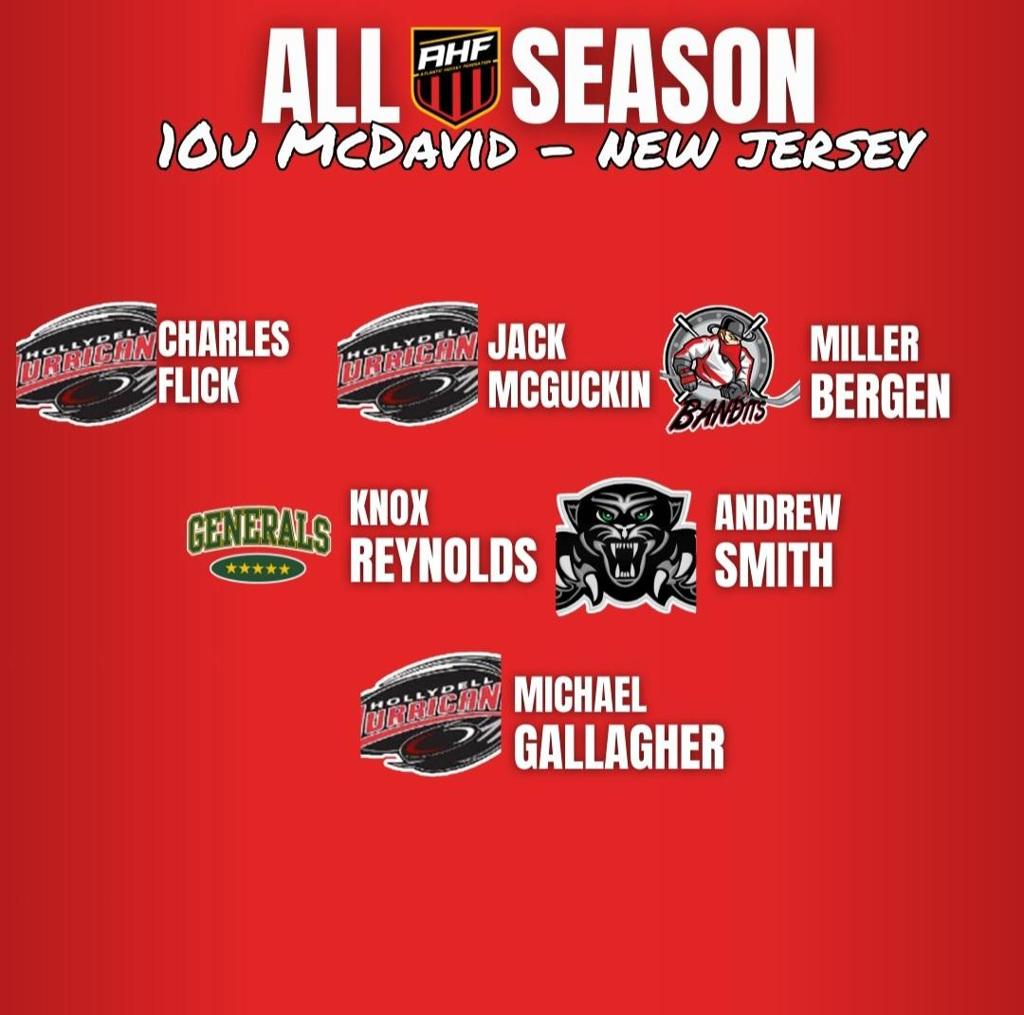 Flick, Gallagher & McGuckin named to AHF All-Season 10U McDavid Team – New Jersey