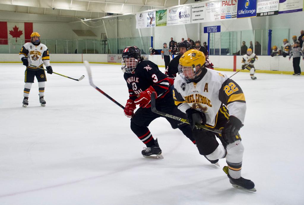 Varsity v. Carmel 2/24 Photos Hinsdale Central Hockey Club