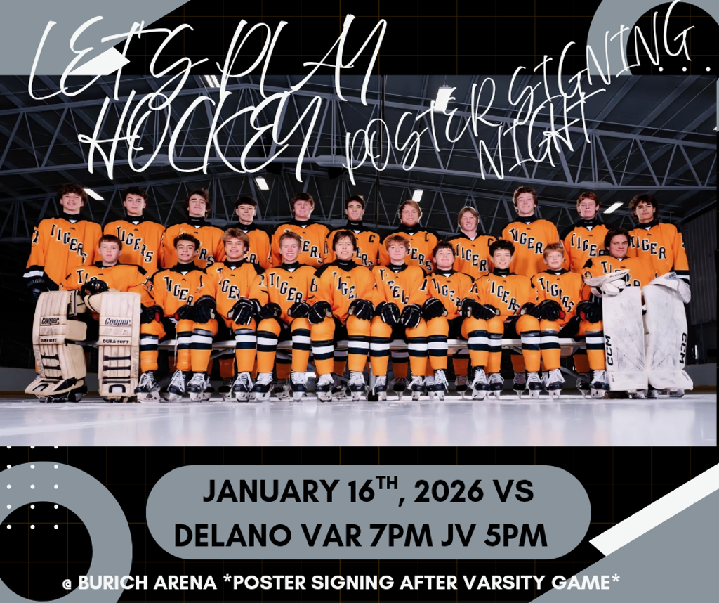 Poster Signing Night - Jan 16th After Boys Varsity Game