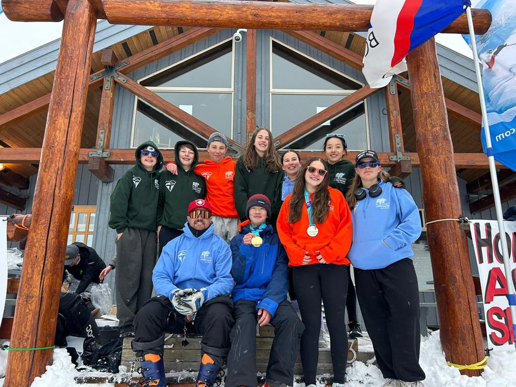 U14 Tyees with Coach Ryan Patience at Apex Mountain Resort