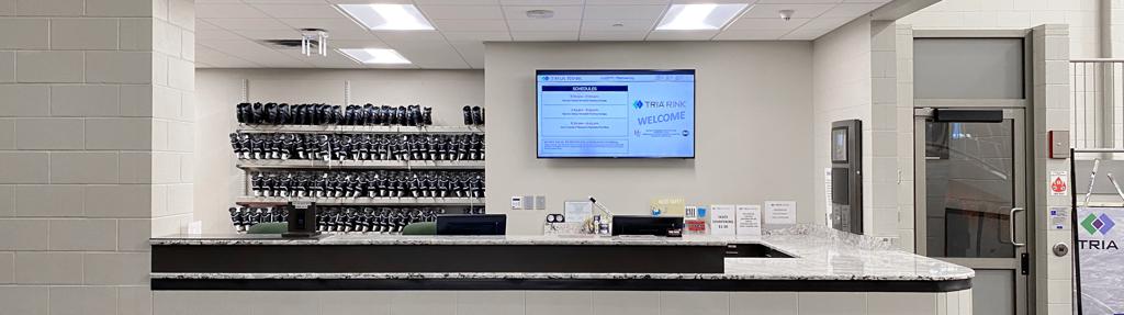 TRIA Rink Service Desk