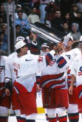 Team USA Claims First Place in the 1996 World Cup of Hockey