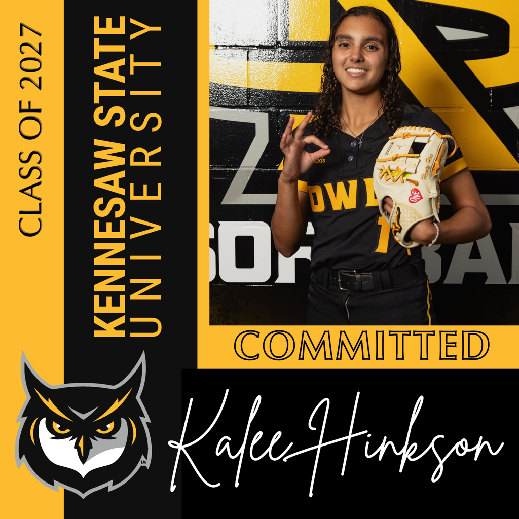 Kalee Hinkson - Atlanta Vipers Fastpitch - KSU Commitment