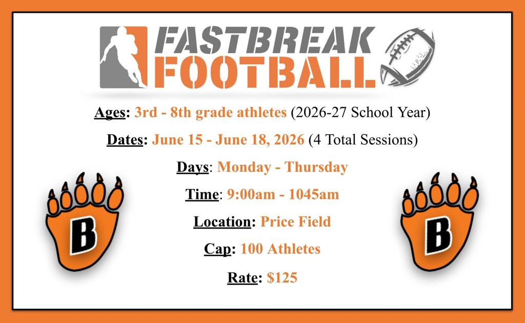 Fastbreak Football Skill Building Camp