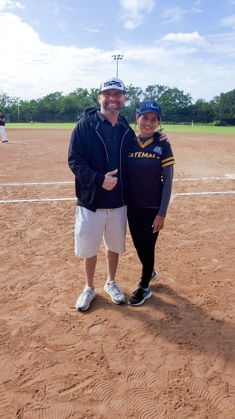 ISPS Commissioner Manuel T. Ferrero III with ISPS Guatemala National Director Mariel Escobar