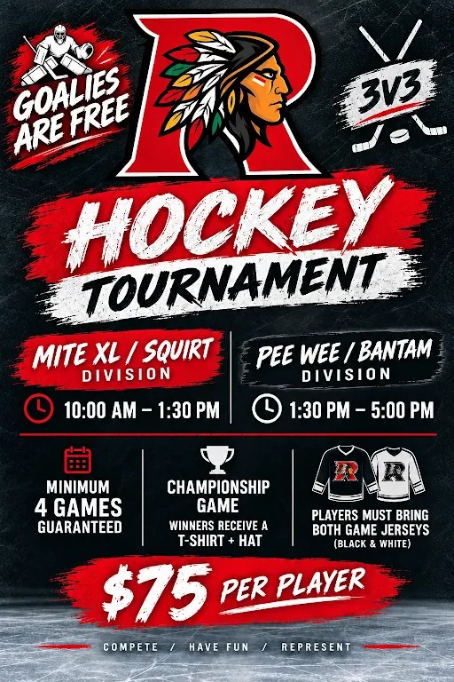 Welcome | 2026 Blackhawks 3v3 Tournament | Rochester Youth Hockey ...