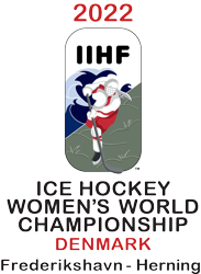 A logo of the 2022 IIHF Women's World Championship